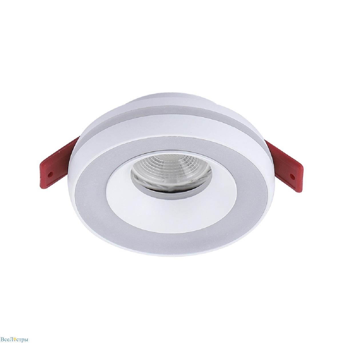 встраиваемый светильник crystal lux clt 064c1 wh