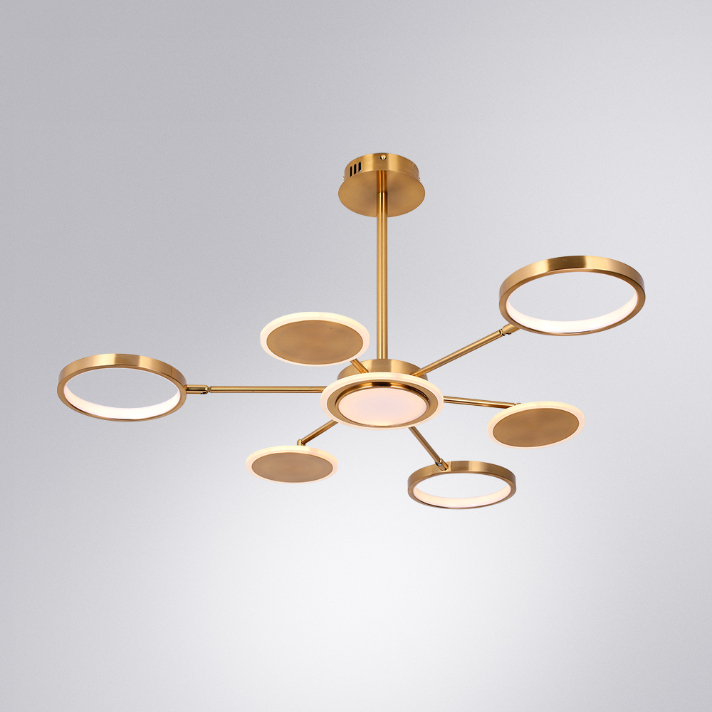 люстра на штанге arte lamp sienna a1363pl-6pb