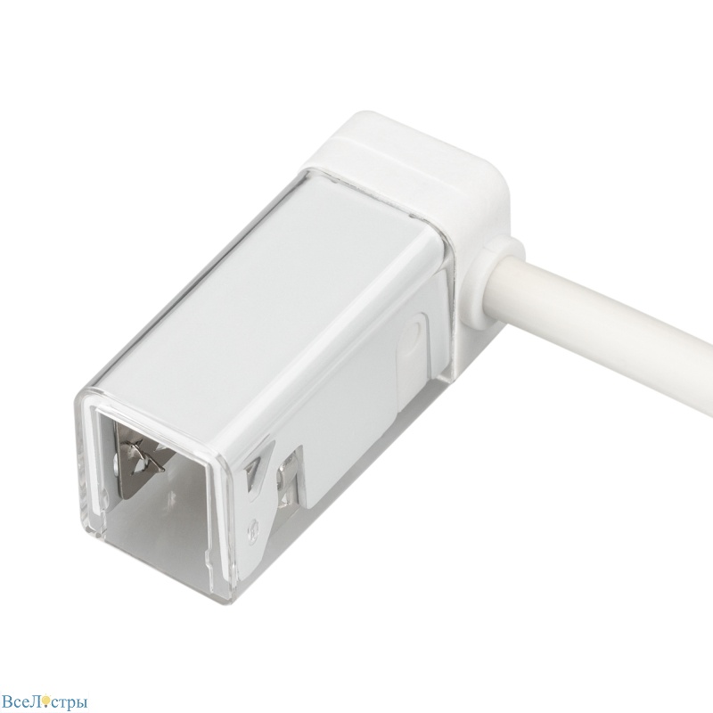 коннектор питания arlight arl-moonlight-1712-con-power-lr-wh 028053