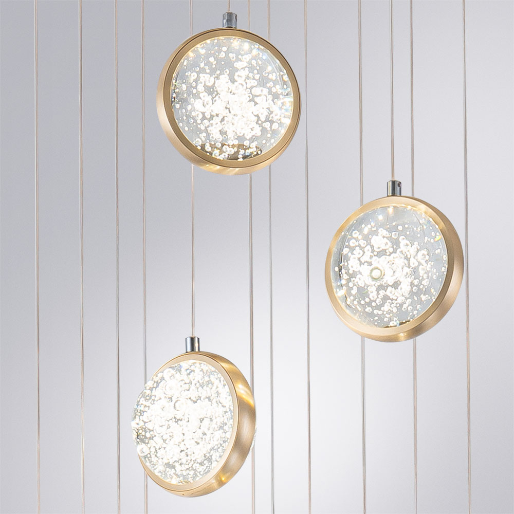 каскадная люстра arte lamp faberge a2451sp-75pb