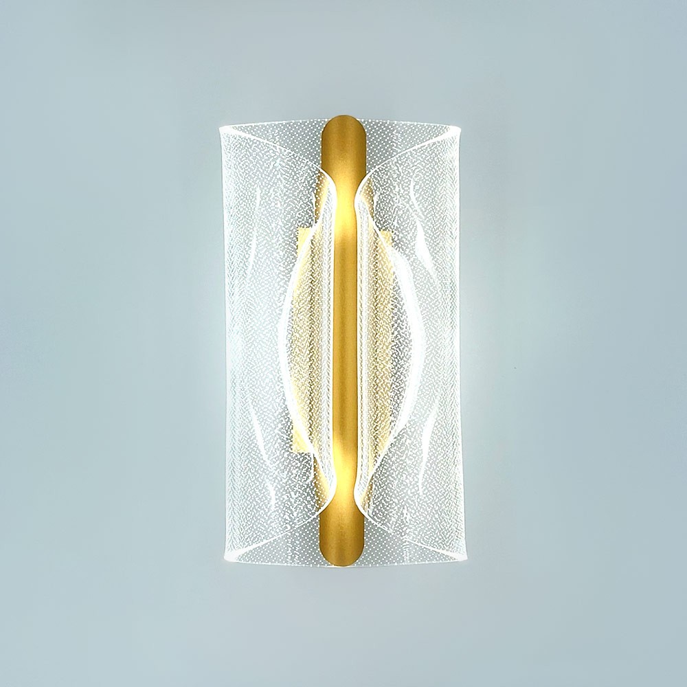 настенный светильник led4u l6344-01 gd