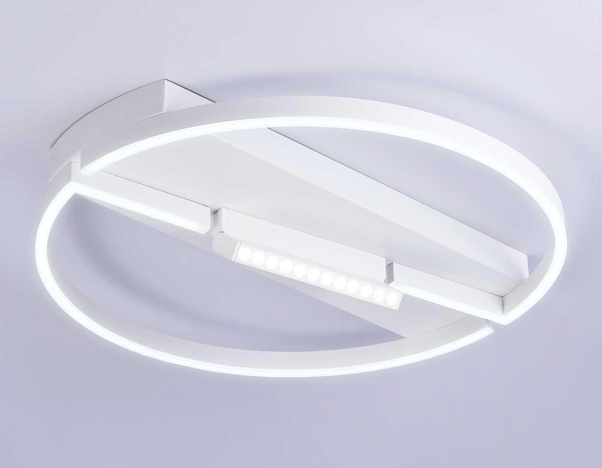 потолочный светодиодный светильник ambrella light comfort linetech fl51459