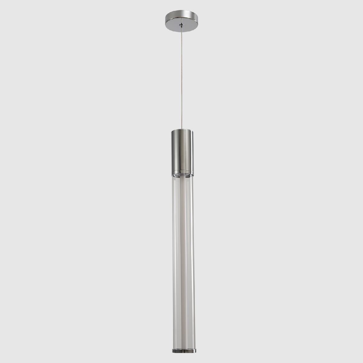 подвесной светильник crystal lux lineup sp11w led chrome