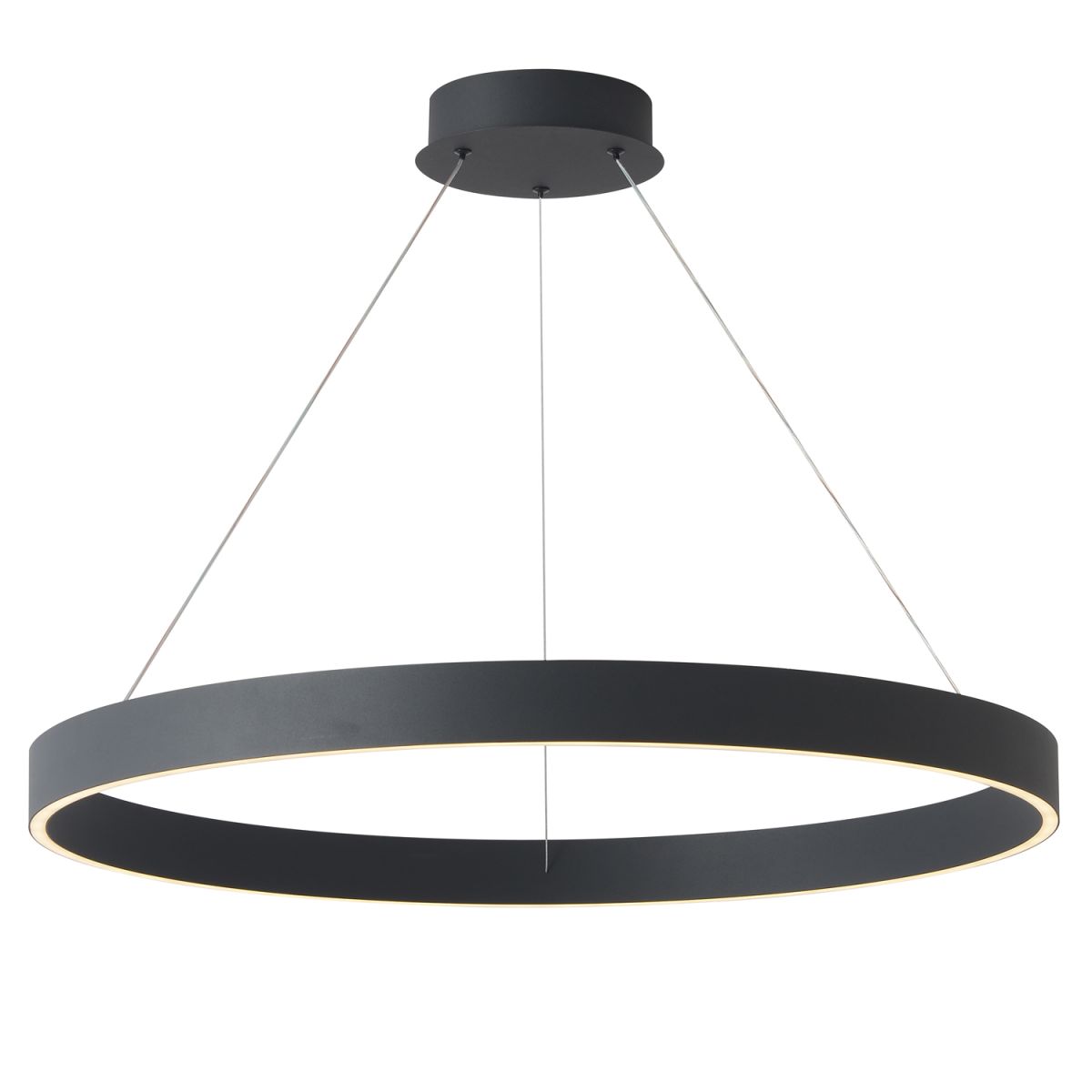 подвесная люстра crystal lux tron sp70w led black