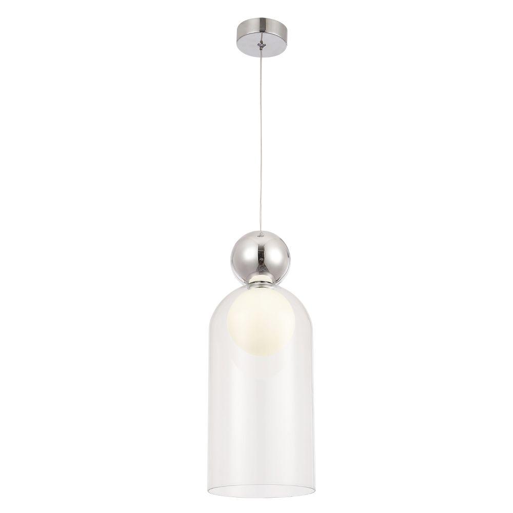 подвесной светильник crystal lux murcia sp1.1 chrome