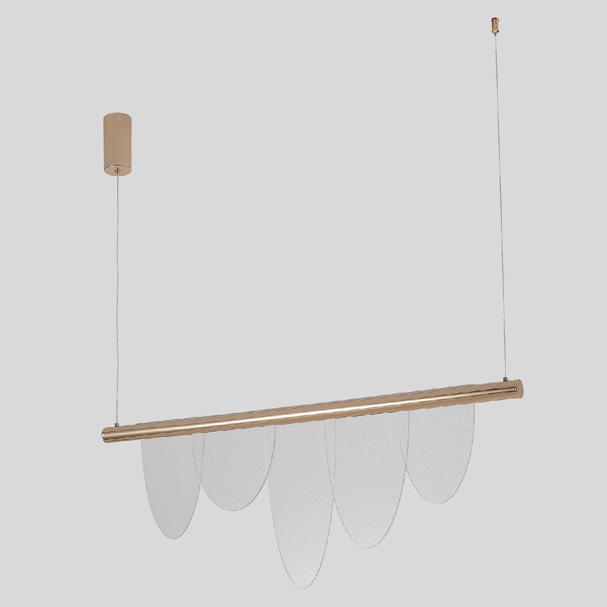 подвесной светильник crystal lux valentin sp22w led gold