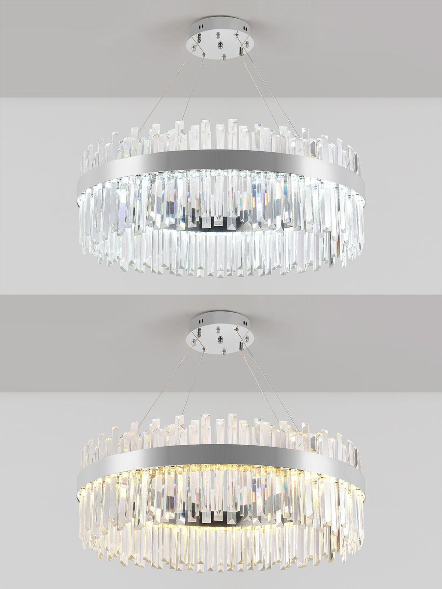 подвесной светодиодный светильник natali kovaltseva smart нимбы led lamps 81273
