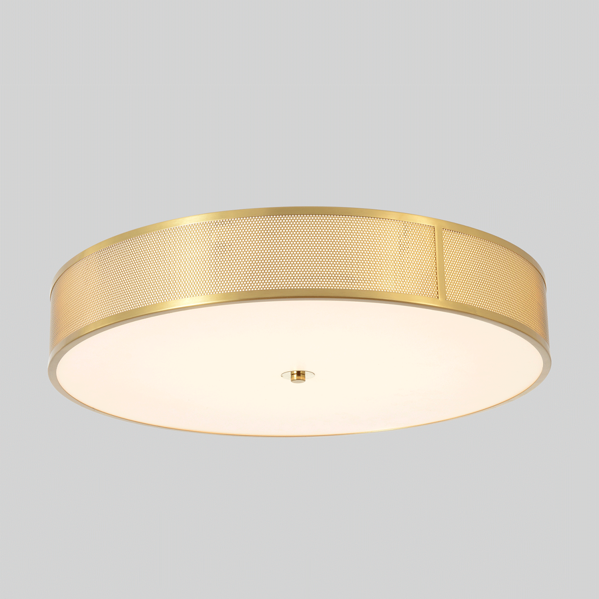 потолочный светильник crystal lux button pl40w led