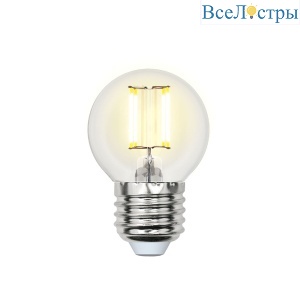 LED-G45-6W/WW/E27/CL PLS02WH картон