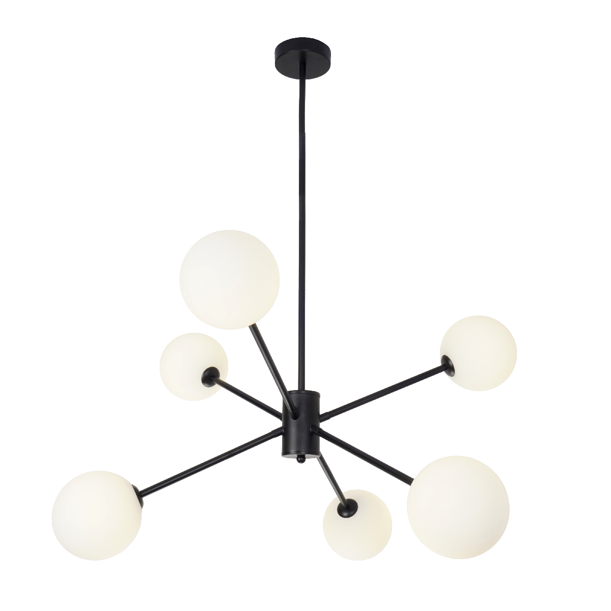 люстра на штанге zortes ragy zrs.1883.6