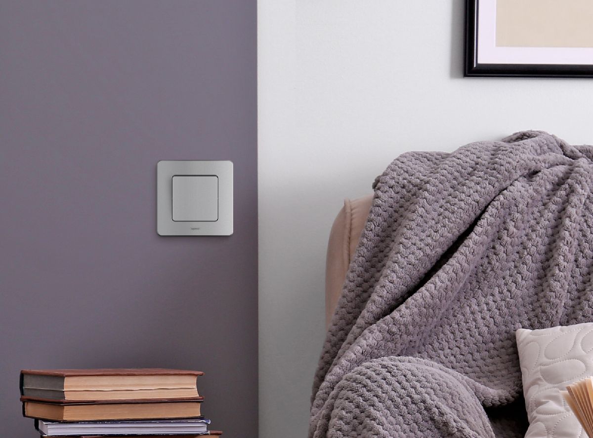 выключатель одноклавишный legrand inspiria 673602