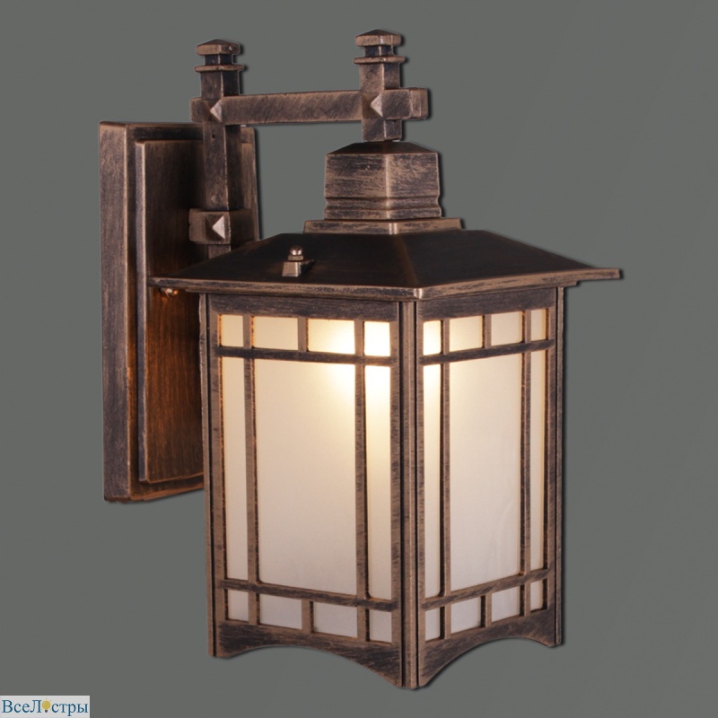 уличный настенный светильник reluce 08245-0.2-001u bkg