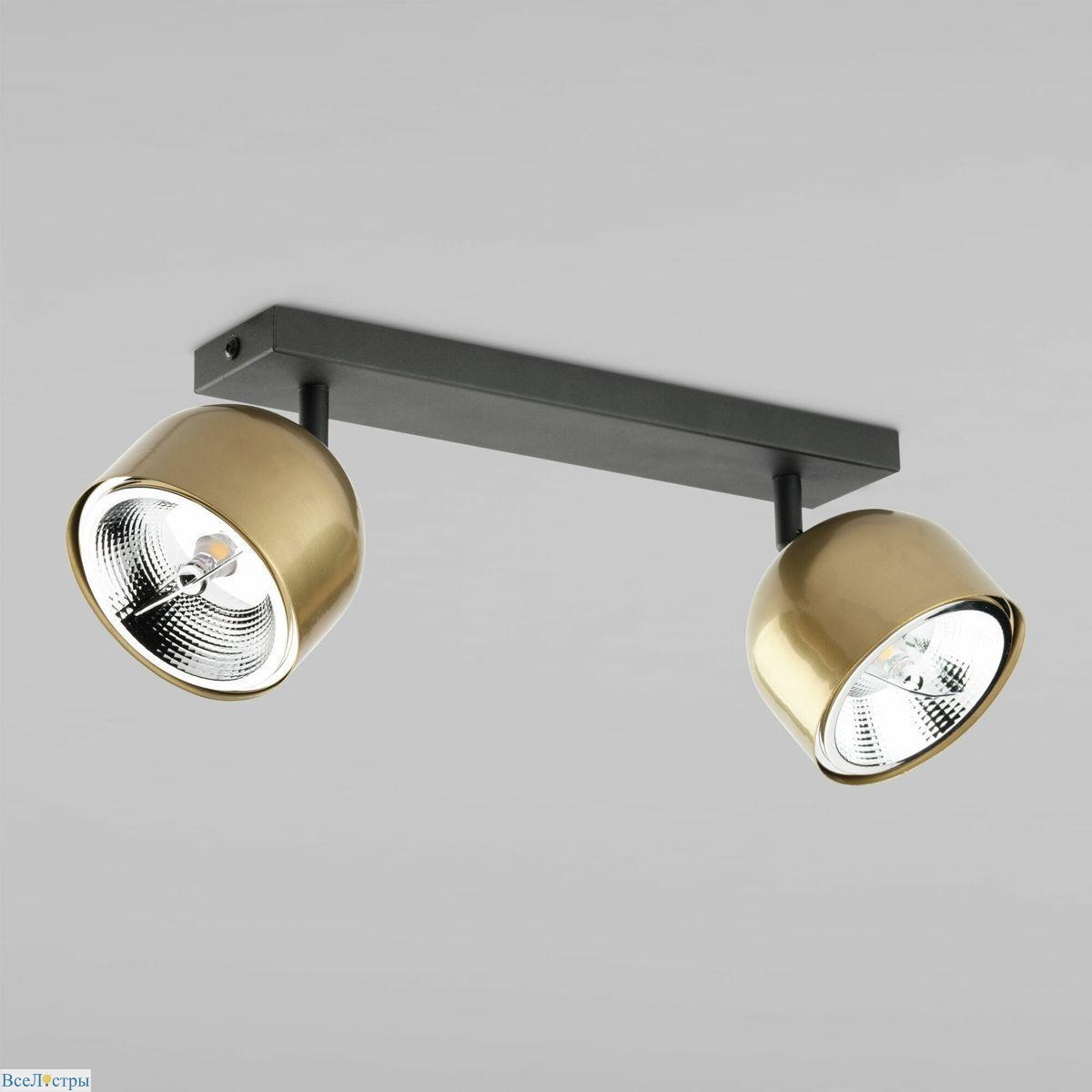 спот tk lighting 3425 altea black gold