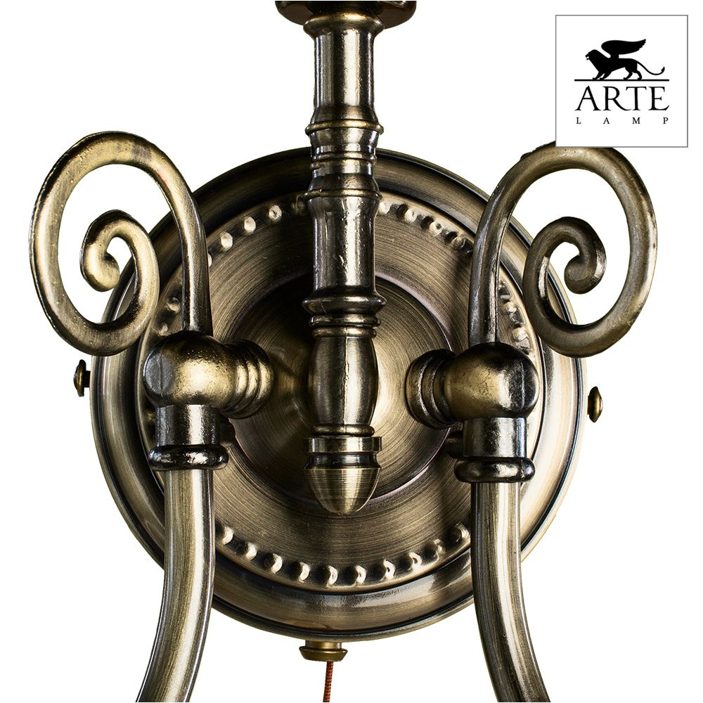 бра arte lamp zanzibar a8392ap-2ab