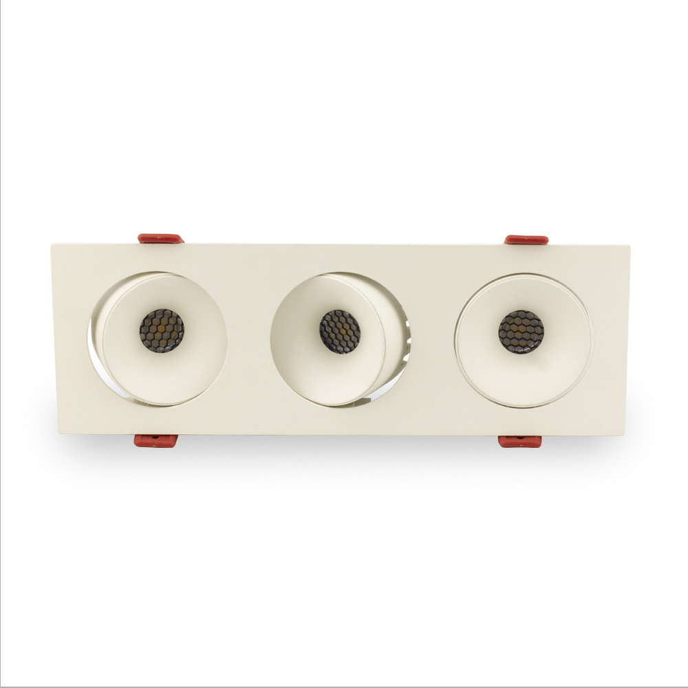 встраиваемый светильник am group am480-3 wh+wh 23,1w
