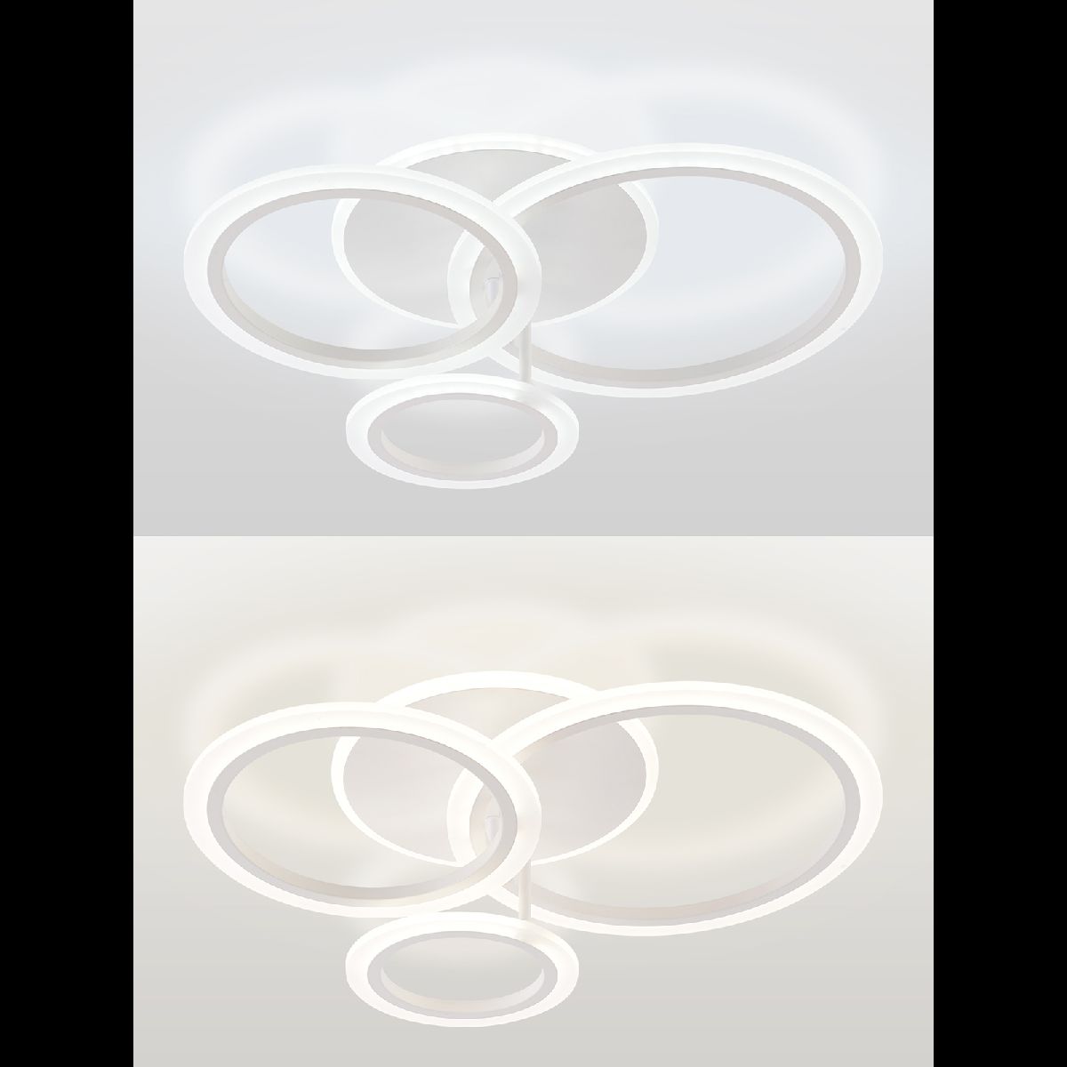 потолочная люстра natali kovaltseva pure led lamps 81457