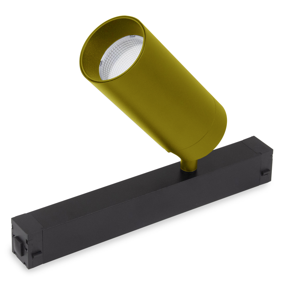 трековый однофазный светильник plain cylinder am588 10w 3000k copper