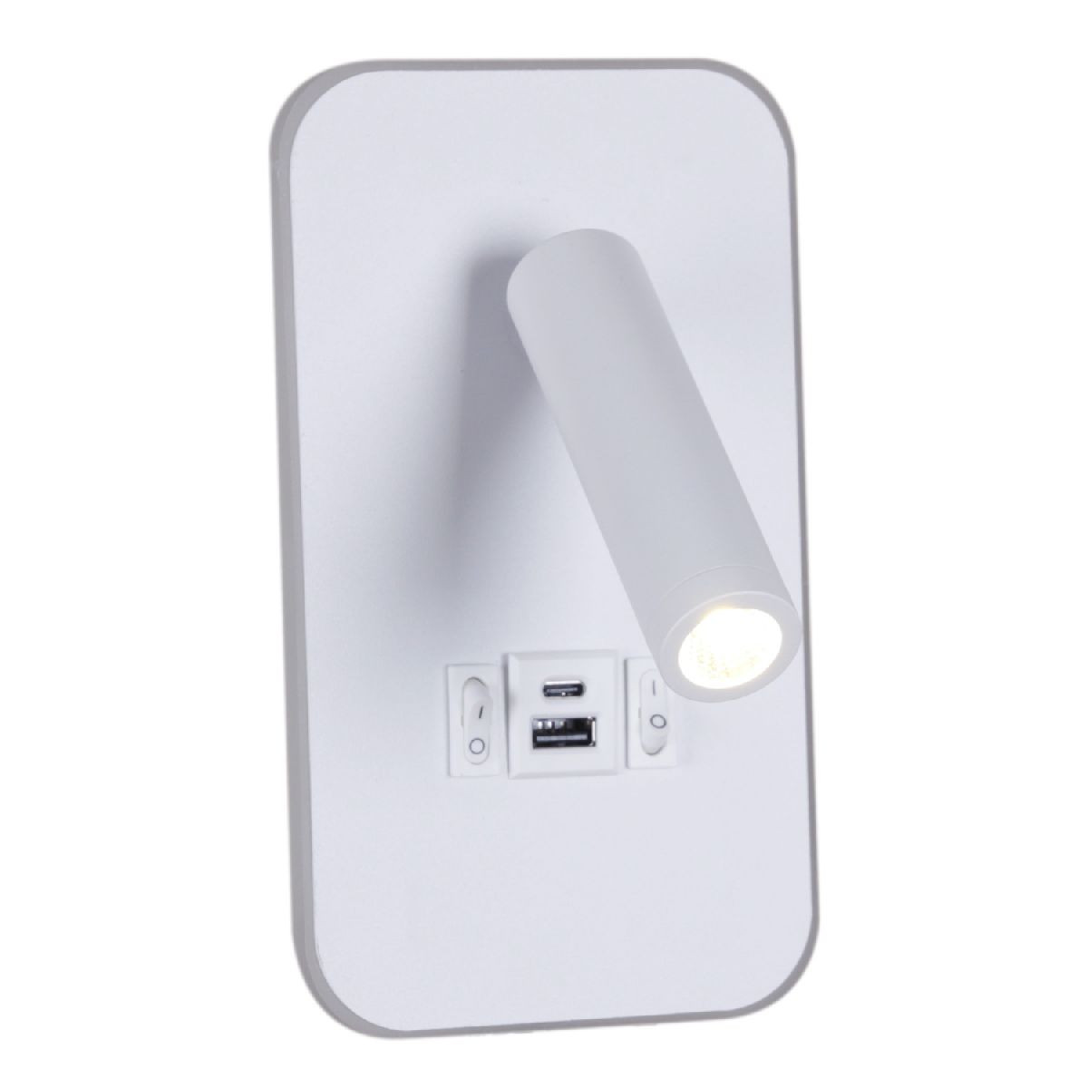 спот reluce 86204-9.2-001kt led12w+usb wt