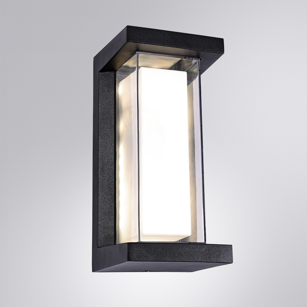 уличный настенный светильник arte lamp ulysses a8510al-1bk