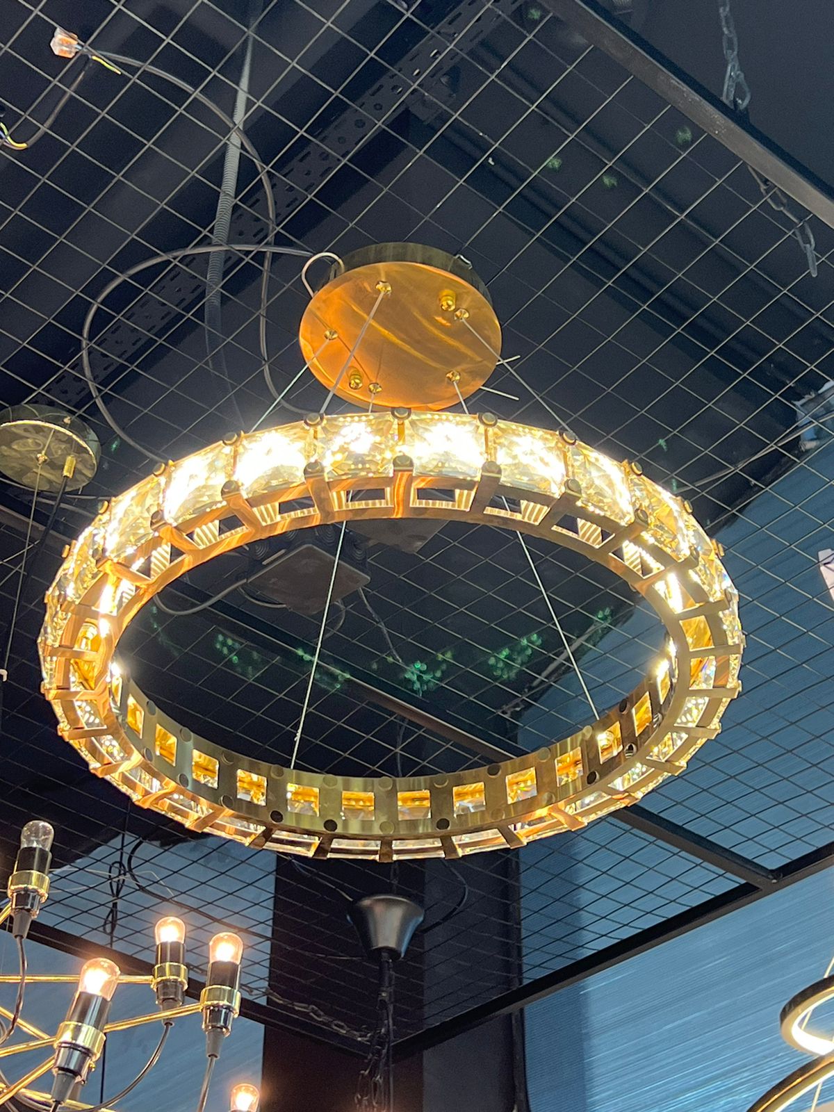 подвесной светодиодный светильник loft it tiffany 10204/600 gold