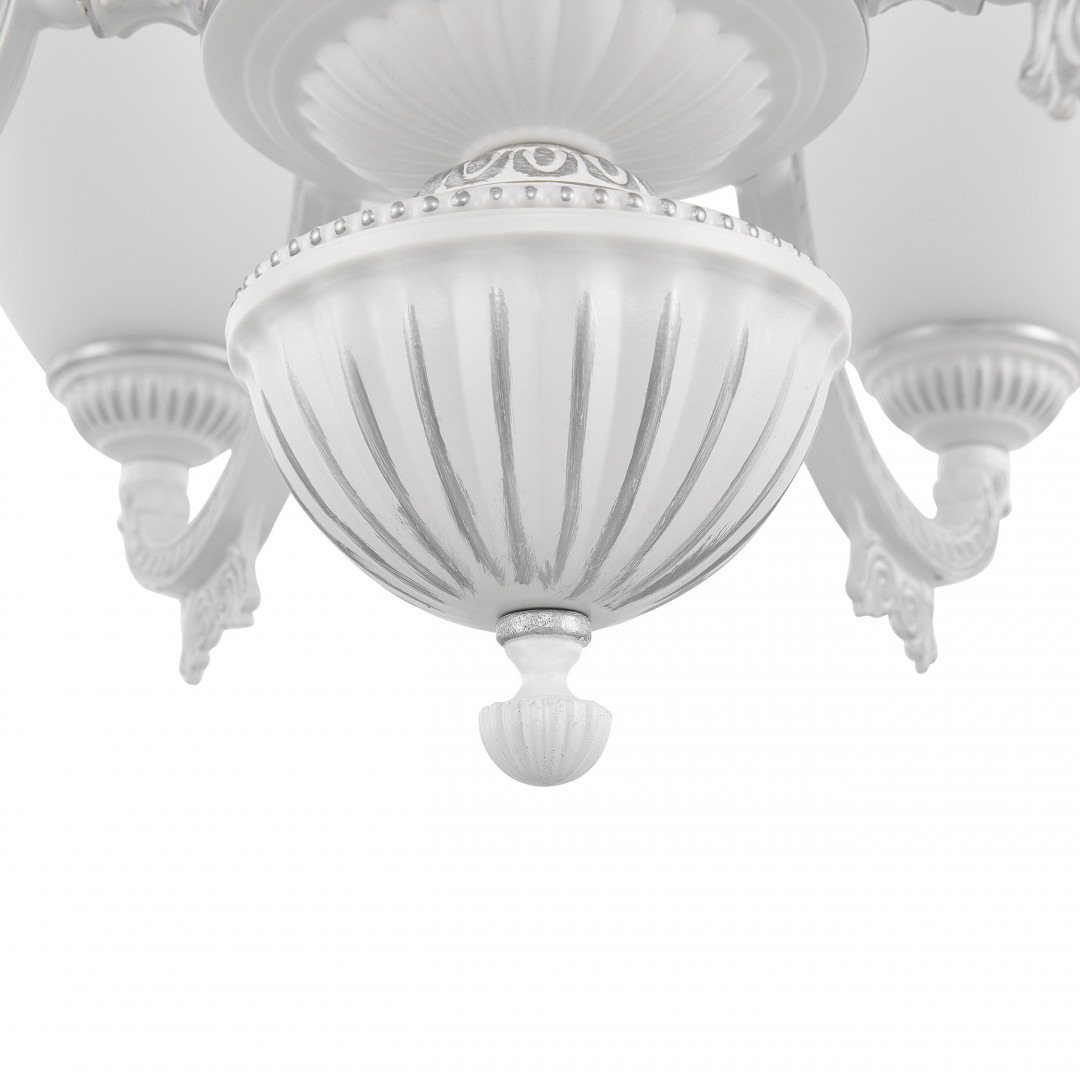 подвесная люстра arte milano 342837/6 wt+sl