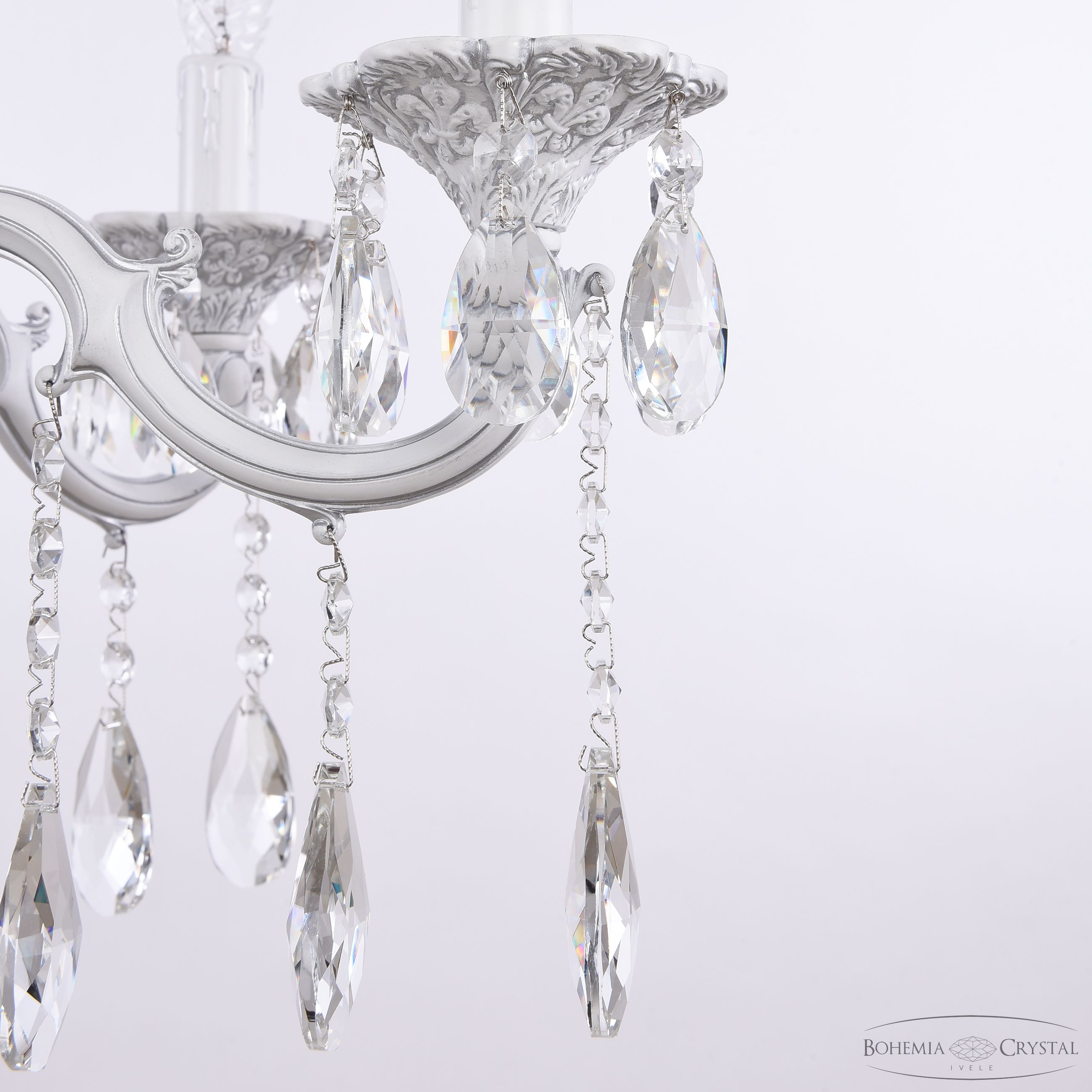 подвесная люстра bohemia ivele crystal al78101/6/175 a wmn