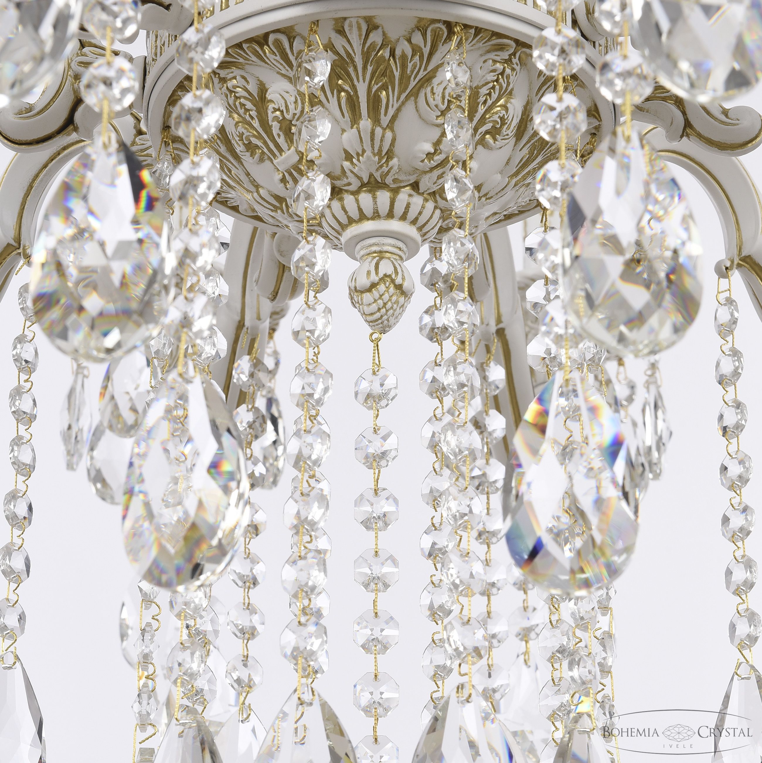 подвесная люстра bohemia ivele crystal al78101/10/210 b wmg