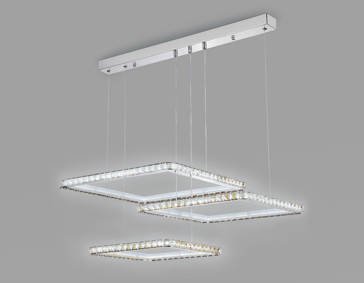 подвесной светодиодный светильник ambrella light acrylica ice fa1759