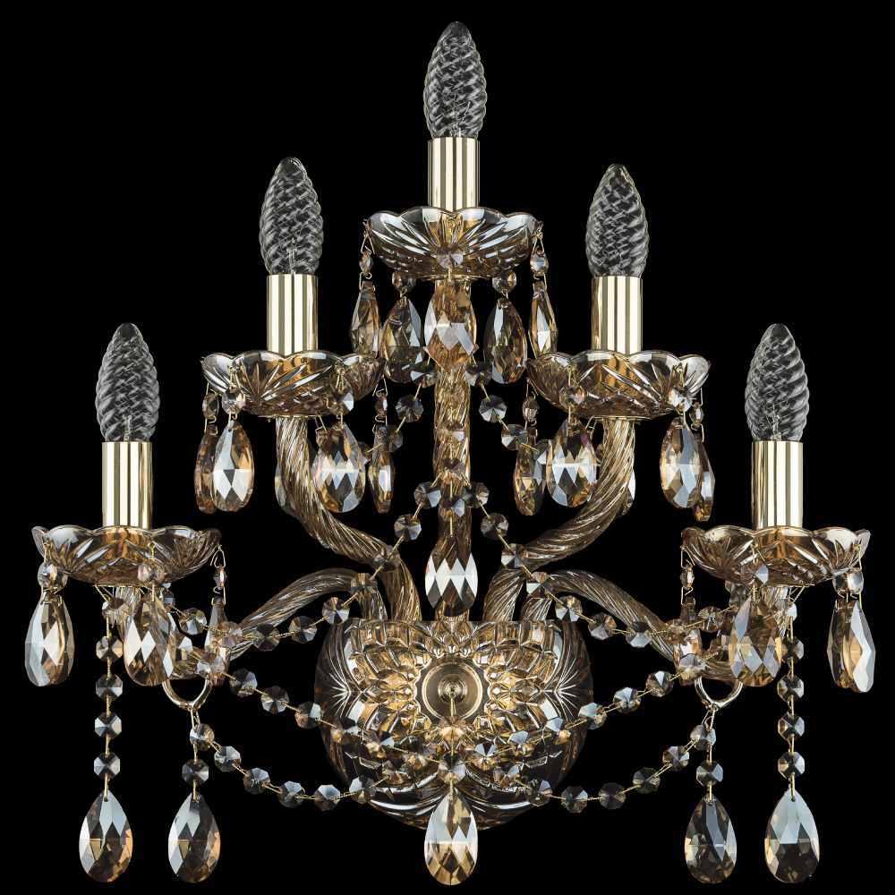 бра bohemia ivele crystal 1413b/2+2+1/165 g m721