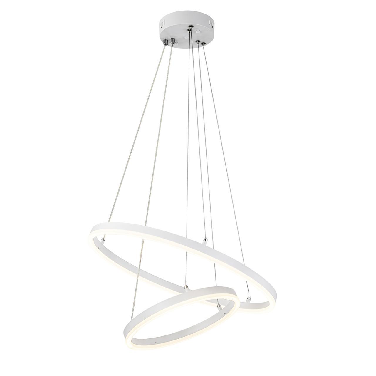 подвесной светодиодный светильник escada void 10254/2led white app