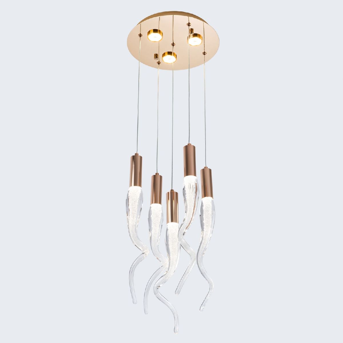 каскадная люстра modestyle ms.89135.5 gd
