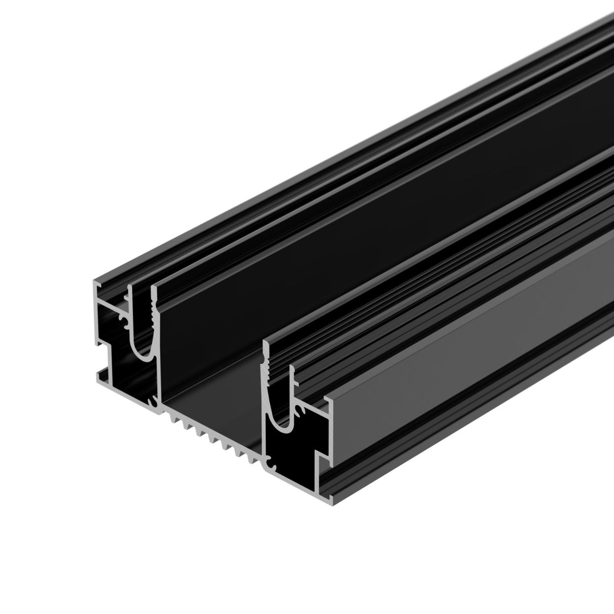 профиль arlight stretch-32-ceil-center-2000 black 055208