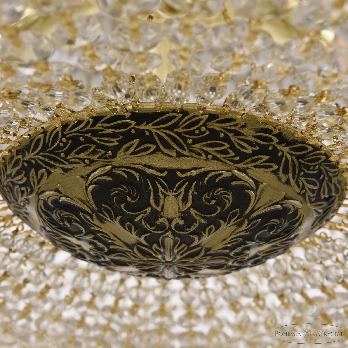 потолочная люстра bohemia ivele crystal al19051/55ol agb