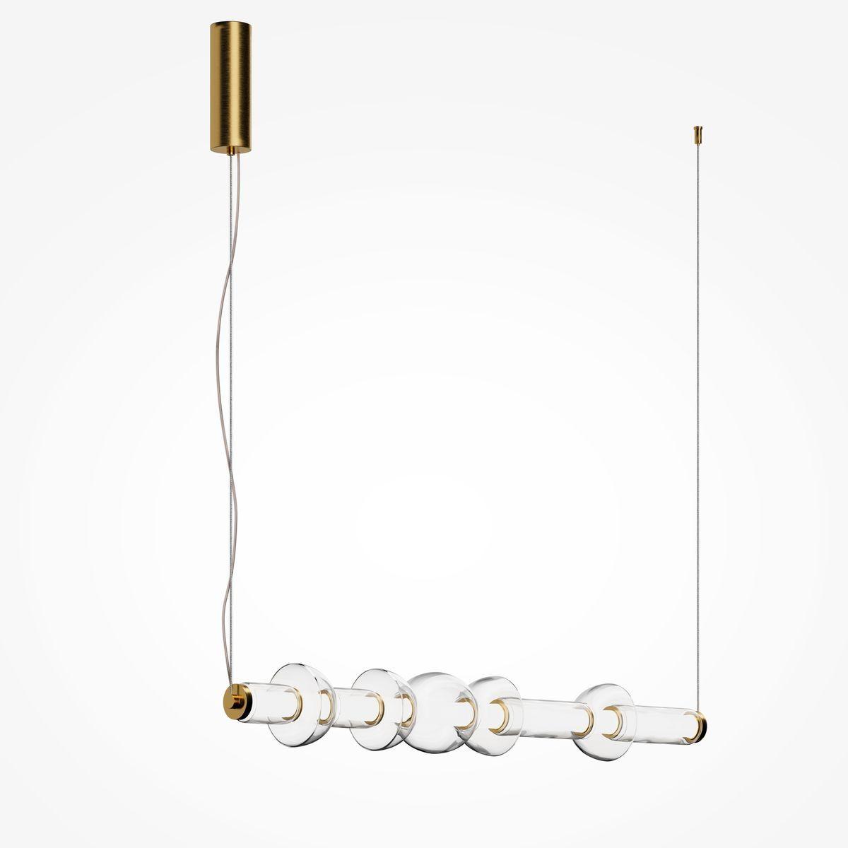 подвесной светодиодный светильник maytoni cosmo mod210pl-l39bs3k