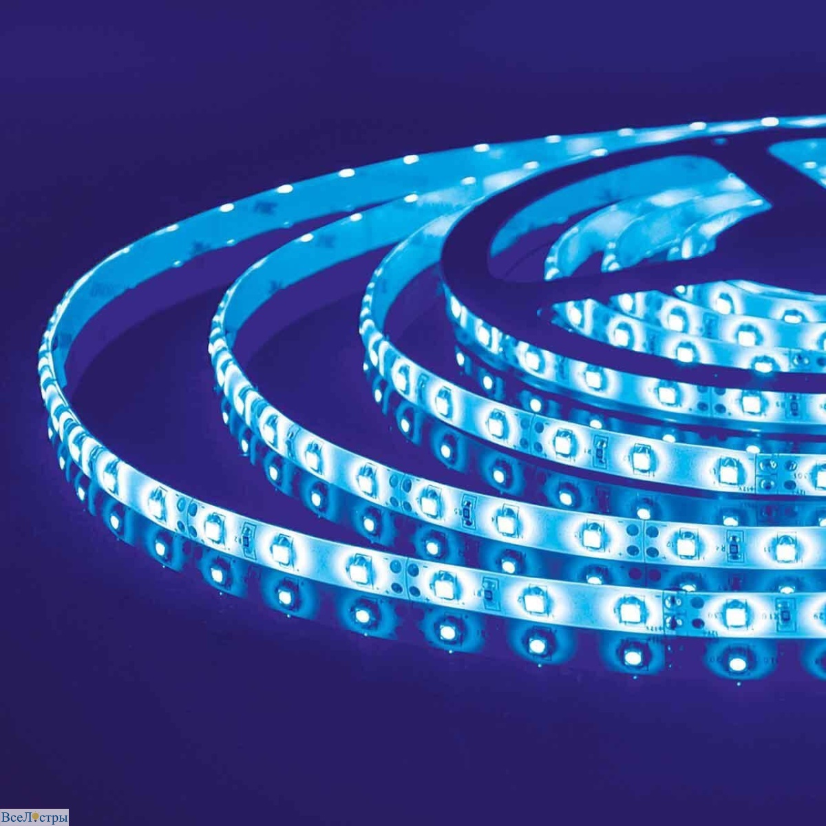 светодиодная влагозащищенная лента elektrostandard 4,8w/m 60led/m 2835smd синий 5m a040999