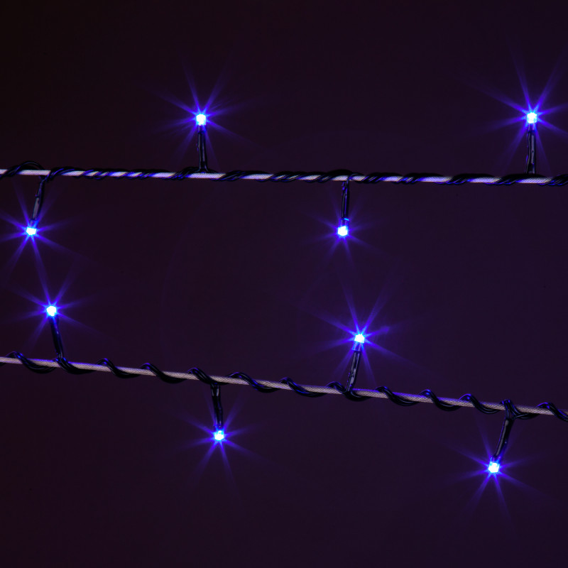 светодиодная нить eurosvet 400-002 голубой 10м ip20