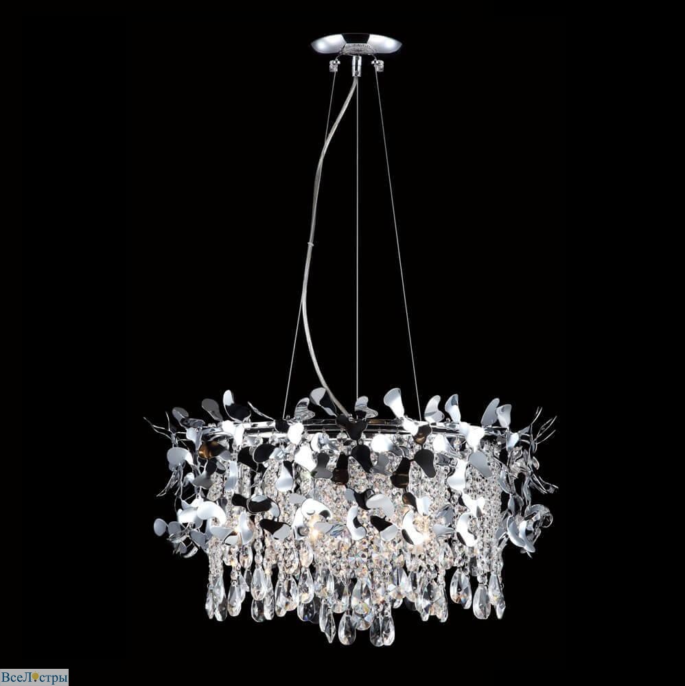подвесной светильник crystal lux romeo sp6 chrome d600
