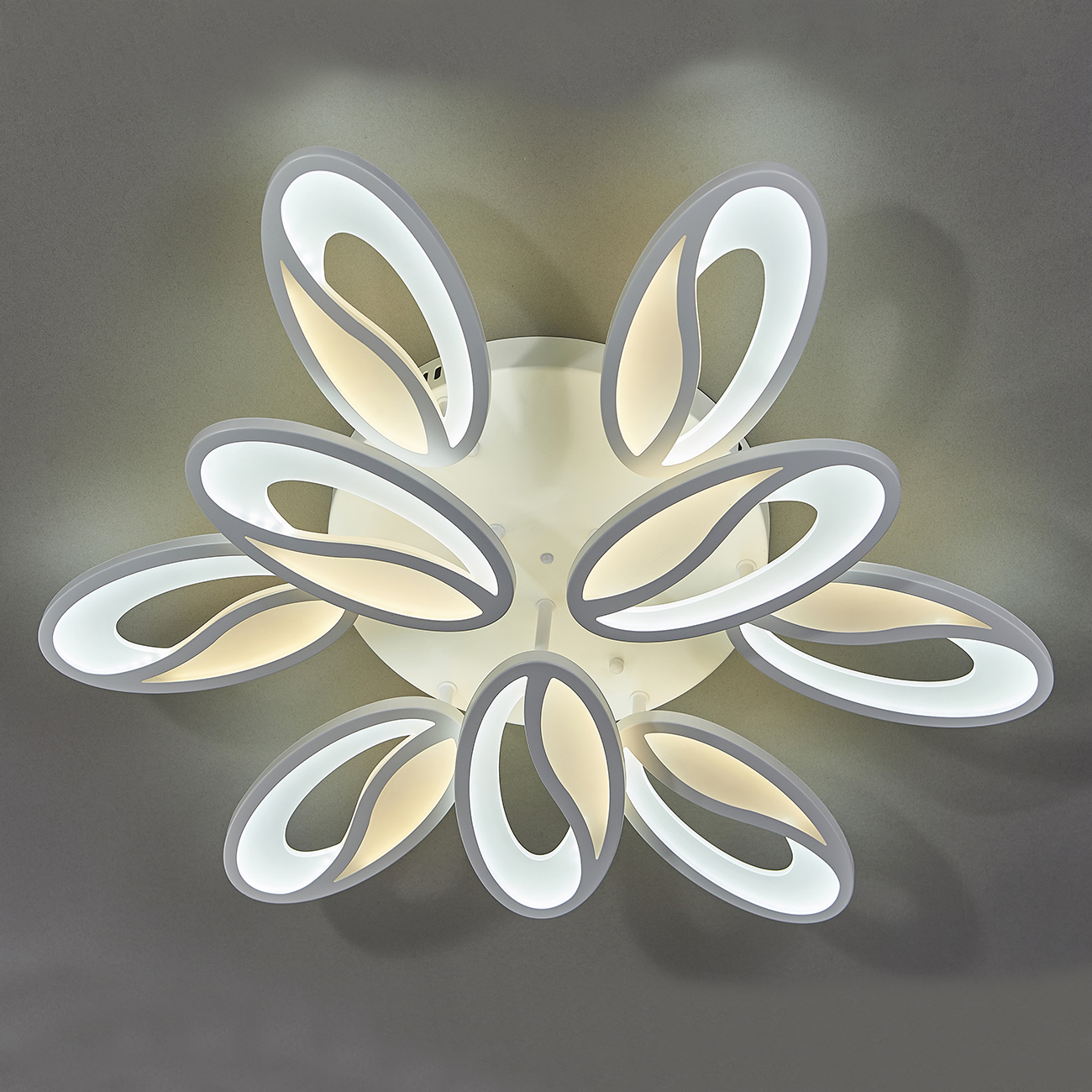потолочная светодиодная люстра escada grain 10222/9led 139w