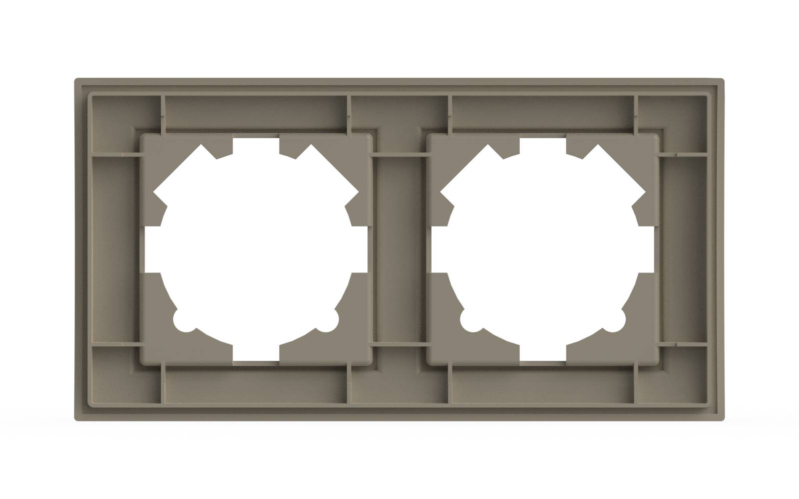 рамка двухместная elbi zena 500-010300-226