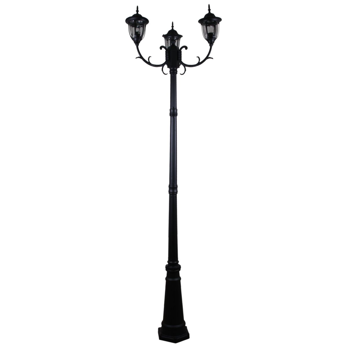парковый светильник reluce 00867-0.7-003sl 2.0m bk