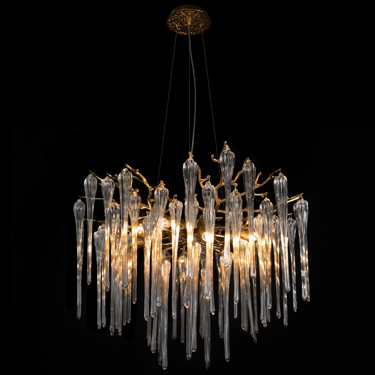 подвесная люстра loft it waterfall 10350/600 ab