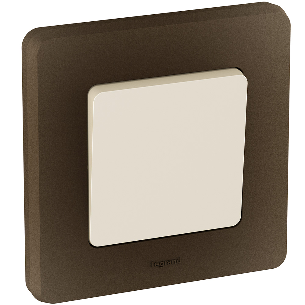 выключатель одноклавишный legrand inspiria 673601