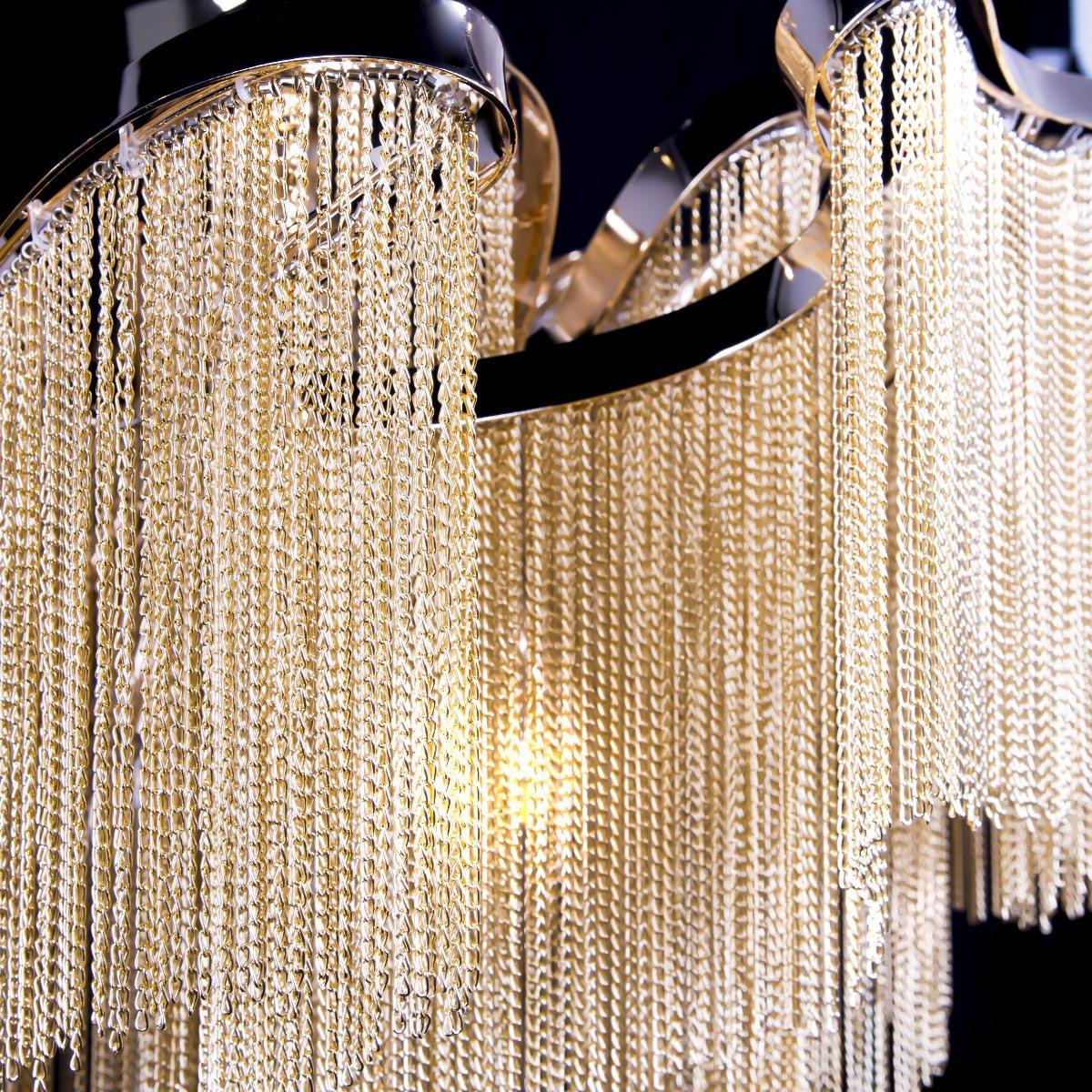 потолочная люстра loft it stream 10208/800c gold