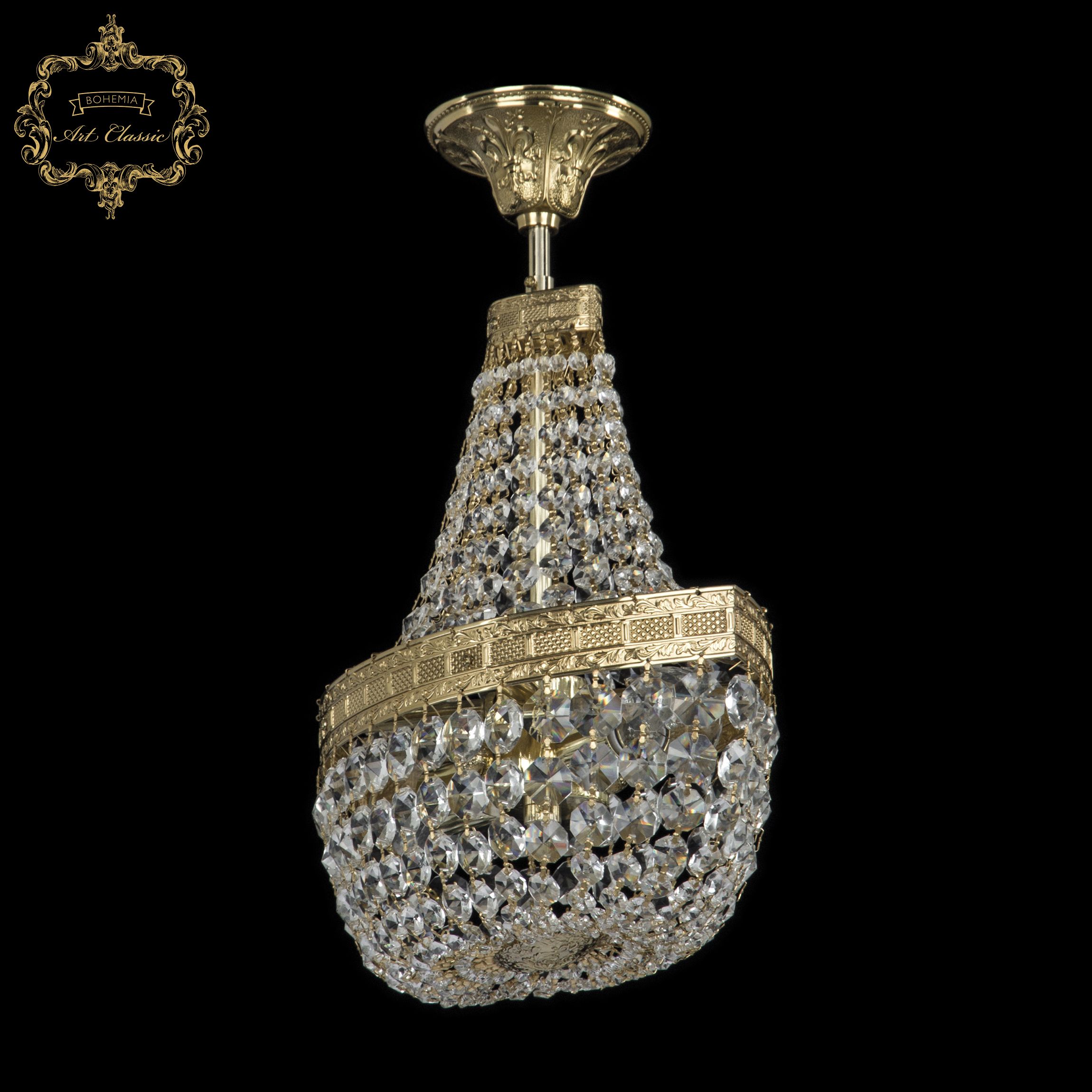 потолочная люстра art classic 21.113.h1.35sp.g