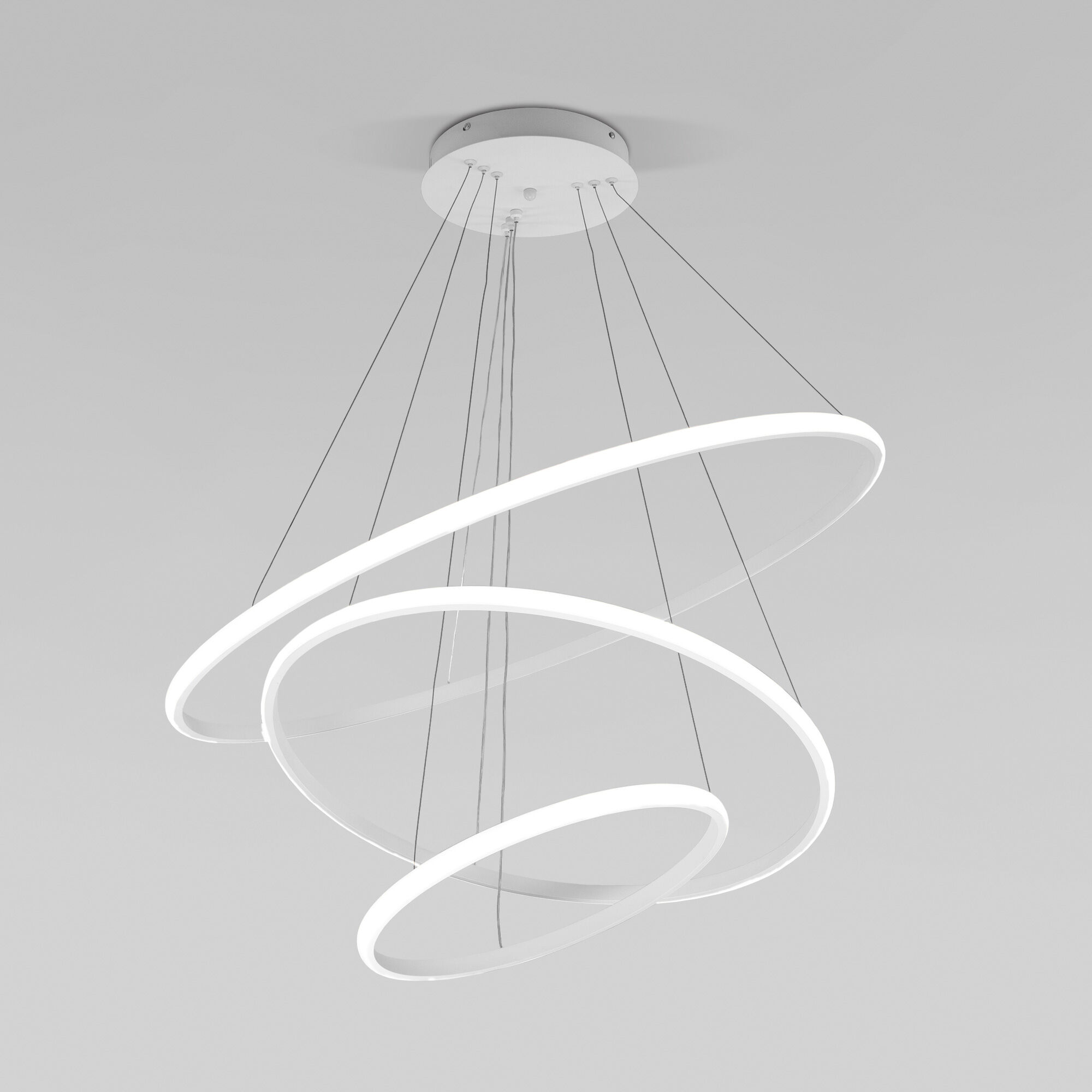 подвесная люстра eurosvet collars 90264/3 белый