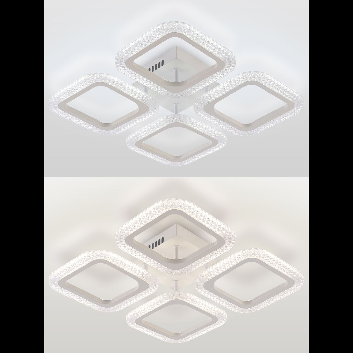 потолочная люстра natali kovaltseva sm led lamps 81445