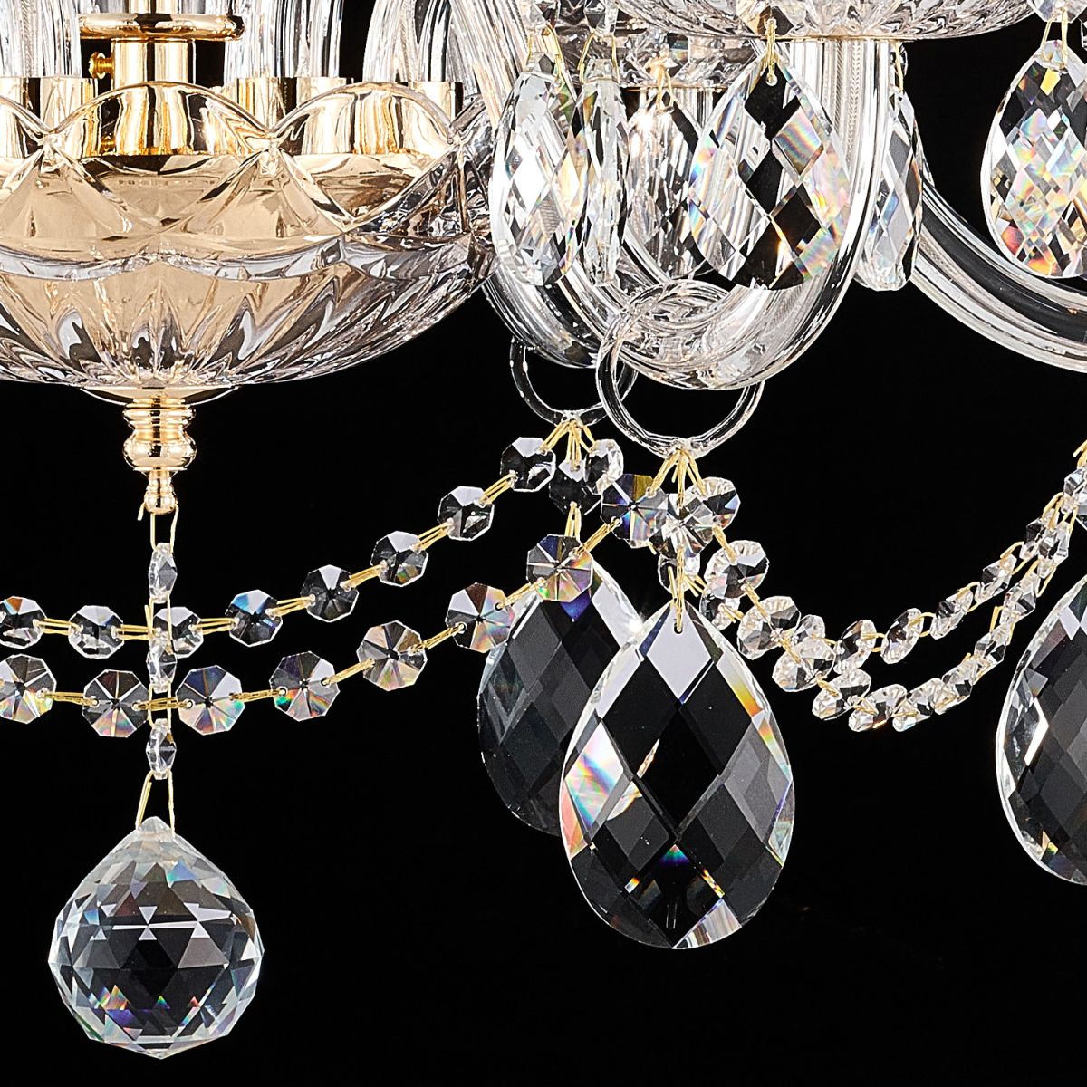 подвесная люстра illumico il2066-6pbc-25 elite