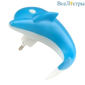 DTL-301-Дельфин/Blue/4LED/0,5W