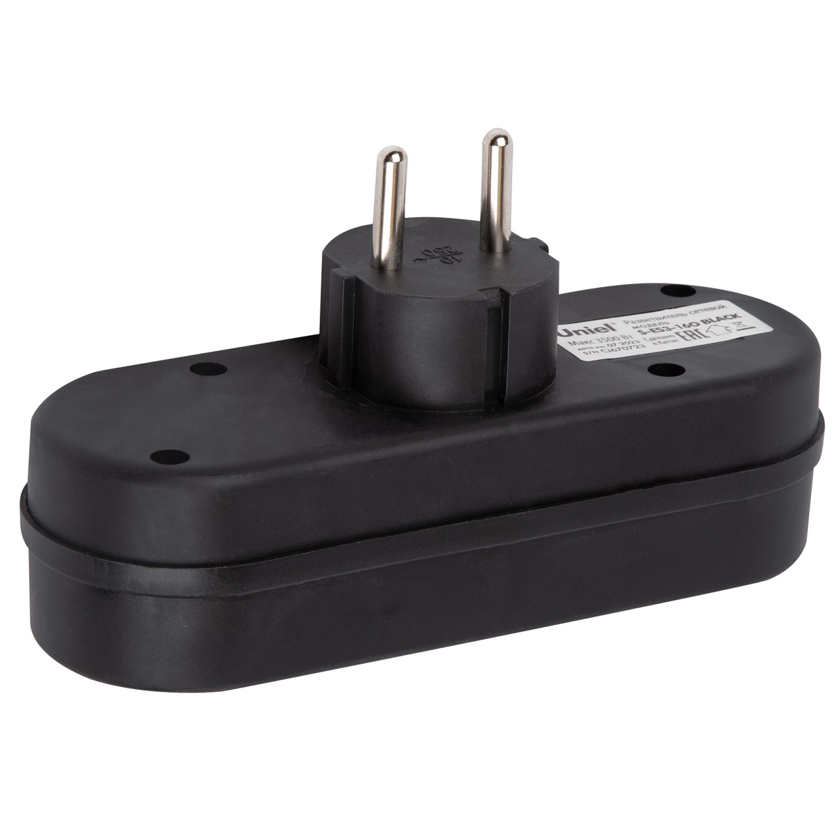 сетевой разветвитель uniel s-es3-16o black ul-00011232