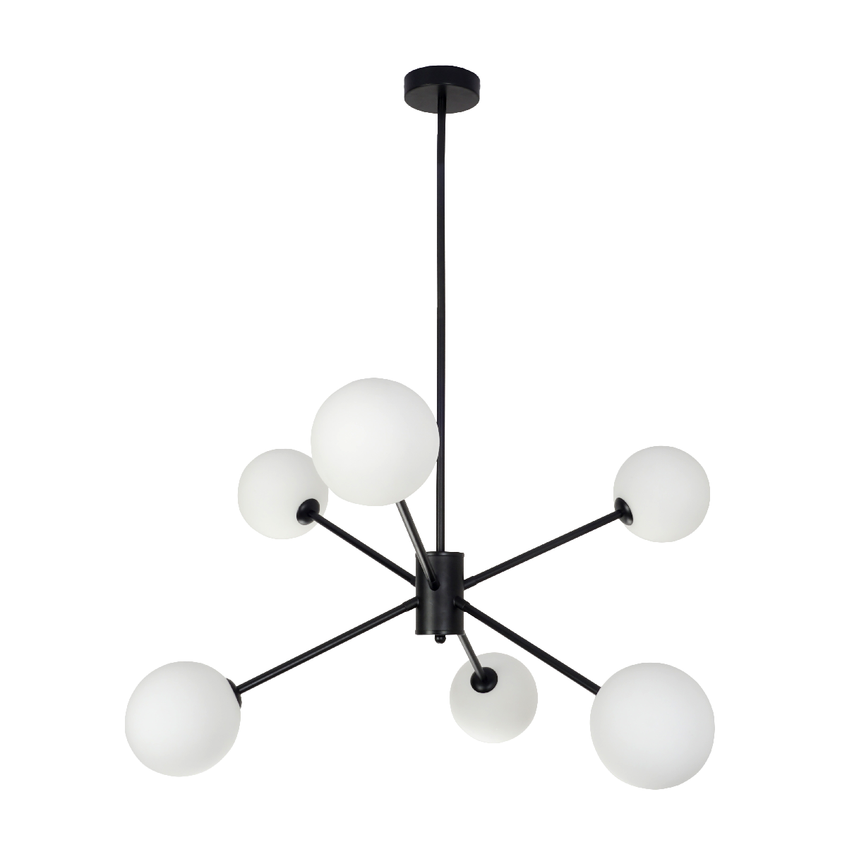 люстра на штанге zortes ragy zrs.1883.6